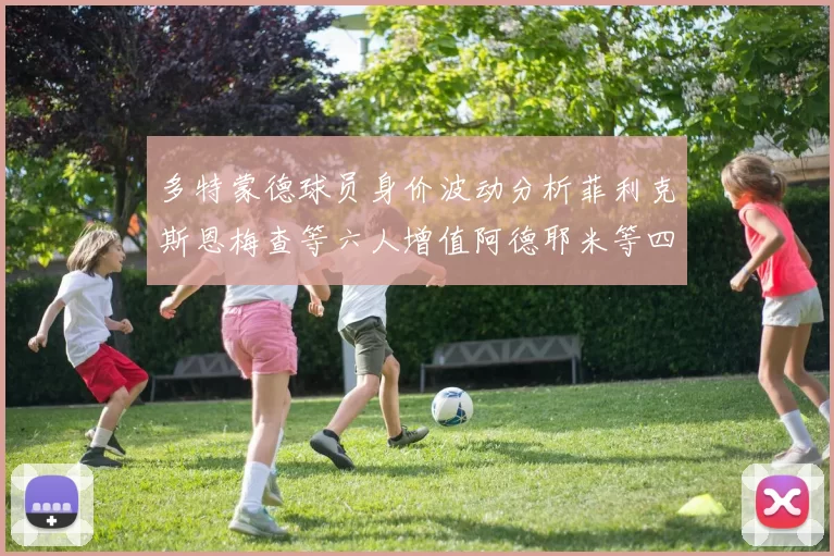 多特蒙德球员身价波动分析菲利克斯恩梅查等六人增值阿德耶米等四人贬值